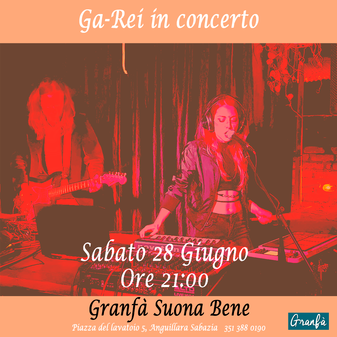 Ga-Rei in concerto pop elettronico